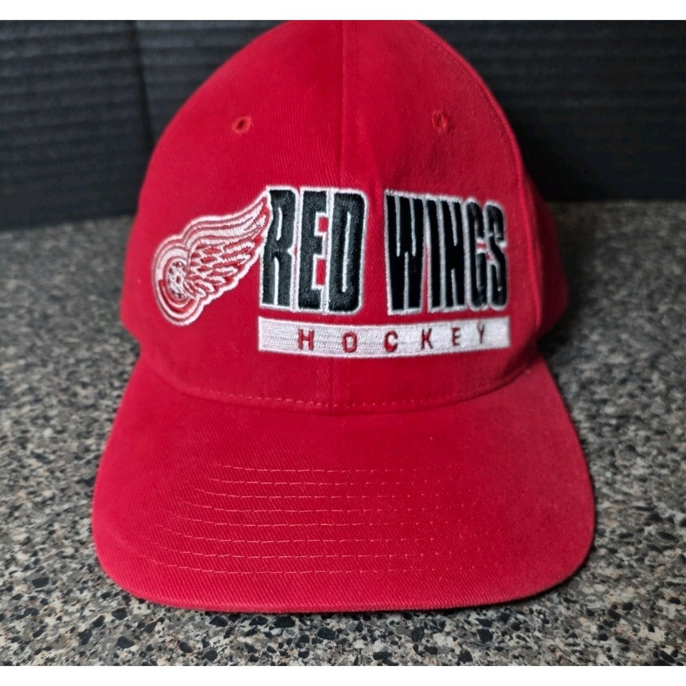 VTG Detroit Red Wings Hockey‎ Men's Red Snapback Hat Starter The Right Hat NHL